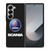 SCANIA TRUCK SAAB CARBON LOGO Samsung Galaxy Z Fold 6 Case Cover