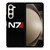 N7 MASS EFFECT METAL LOGO Samsung Galaxy Z Fold 5 Case Cover