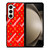NEW SUPREME RED GOLD PATTERN Samsung Galaxy Z Fold 5 Case Cover NEW SUPREME RED GOLD PATTERN Samsung Galaxy Z Fold 5 Case Cover