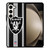 OAKLAND RAIDERS STRIPE LOGO Samsung Galaxy Z Fold 5 Case Cover OAKLAND RAIDERS STRIPE LOGO Samsung Galaxy Z Fold 5 Case Cover