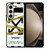 OFF WHITE YELLOW STRIPES Samsung Galaxy Z Fold 5 Case Cover
