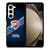 OKLAHOMA CITY THUNDER NBA SYMBOL Samsung Galaxy Z Fold 5 Case Cover