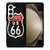 ROUTE 66 STREET US LOGO CARBON Samsung Galaxy Z Fold 5 Case Cover ROUTE 66 STREET US LOGO CARBON Samsung Galaxy Z Fold 5 Case Cover