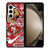 SAN FRANCISCO 49ERS NFL STICKER BOMB Samsung Galaxy Z Fold 5 Case Cover