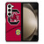 SOUTH CAROLINA GAMECOCKS NFL Samsung Galaxy Z Fold 5 Case Cover SOUTH CAROLINA GAMECOCKS NFL Samsung Galaxy Z Fold 5 Case Cover