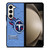 TENNESSEE TITANS LOGO FOOTBALL Samsung Galaxy Z Fold 5 Case Cover TENNESSEE TITANS LOGO FOOTBALL Samsung Galaxy Z Fold 5 Case Cover