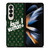 LOUIS VUITTON GREEN LOGO Samsung Galaxy Z Fold 4 Case Cover