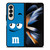 M&M BLUE Samsung Galaxy Z Fold 4 Case Cover