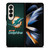 MIAMI DOLPHINS WOODEN LOGO Samsung Galaxy Z Fold 4 Case Cover