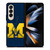 MICHIGAN WOLVERINES AIR JORDAN Samsung Galaxy Z Fold 4 Case Cover