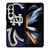 NOTRE DAME BLUE SHAMROCK LOGO Samsung Galaxy Z Fold 4 Case Cover