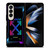 OFF WHITE BLACK NEBULA Samsung Galaxy Z Fold 4 Case Cover