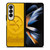 PITTSBURGH STEELERS YELLOW CRAFT Samsung Galaxy Z Fold 4 Case Cover