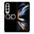 SALVATORE FERRAGAMO LOGO BLACK Samsung Galaxy Z Fold 4 Case Cover SALVATORE FERRAGAMO LOGO BLACK Samsung Galaxy Z Fold 4 Case Cover