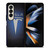 TESLA METAL LOGO Samsung Galaxy Z Fold 4 Case Cover