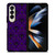 THE HAUNTED MANSION PURPLE PATTERN Samsung Galaxy Z Fold 4 Case Cover