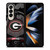 UNIVERSITY OF GEORGIA BULLDOGS UGA BLACK Samsung Galaxy Z Fold 4 Case Cover