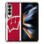 WISCONSIN BADGERS LOGO Samsung Galaxy Z Fold 4 Case Cover