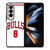 ZACH LAVINE CHICAGO BULLS WHITE Samsung Galaxy Z Fold 4 Case Cover