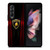 LAMBORGHINI RED CARBON Samsung Galaxy Z Fold 3 Case Cover