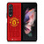 MANCHESTER UNITED FC ADIDAS LOGO Samsung Galaxy Z Fold 3 Case Cover