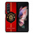 MANCHESTER UNITED MU SOCCER LOGO Samsung Galaxy Z Fold 3 Case Cover