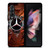 MERCEDES BENZ WOOD Samsung Galaxy Z Fold 3 Case Cover