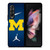MICHIGAN WOLVERINES NIKE JORDAN Samsung Galaxy Z Fold 3 Case Cover