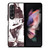 NIKE STREET URBAN BLACK WHITE Samsung Galaxy Z Fold 3 Case Cover