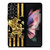 NOTRE DAME FOOTBALL USA FLAG Samsung Galaxy Z Fold 3 Case Cover