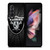 OAKLAND RAIDERS METAL LOGO Samsung Galaxy Z Fold 3 Case Cover