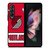 PORTLAND BLAZERS NIKE NBA Samsung Galaxy Z Fold 3 Case Cover