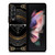 PRADA MILANO BLACK GOLD Samsung Galaxy Z Fold 3 Case Cover