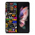 ROCK BAND COLLAGE Samsung Galaxy Z Fold 3 Case Cover ROCK BAND COLLAGE Samsung Galaxy Z Fold 3 Case Cover