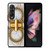 SALVATORE FERRAGAMO EMBLEM Samsung Galaxy Z Fold 3 Case Cover