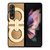SALVATORE FERRAGAMO GOLD LOGO Samsung Galaxy Z Fold 3 Case Cover SALVATORE FERRAGAMO GOLD LOGO Samsung Galaxy Z Fold 3 Case Cover