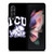 TCU HORNED FROGS FOOTBALL LOGO Samsung Galaxy Z Fold 3 Case Cover