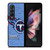 TENNESSEE TITANS LOGO FOOTBALL Samsung Galaxy Z Fold 3 Case Cover
