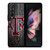 TEXAS AGGIES WOODEN LOGO Samsung Galaxy Z Fold 3 Case Cover
