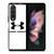 UNDER ARMOUR ROUND WHITE Samsung Galaxy Z Fold 3 Case Cover