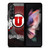 UTAH UTES FOOTBALL LOGO Samsung Galaxy Z Fold 3 Case Cover