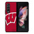 WISCONSIN BADGERS LOGO Samsung Galaxy Z Fold 3 Case Cover