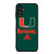 MIAMI HURRICANES GREEN LOGO Samsung Galaxy A14 Case