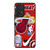 MIAMI HEAT NBA STICKER BOMB Samsung Galaxy A53 Case