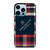 TOMMY HILFIGER RED BLACK PATTERN iPhone 13 Pro Max Case