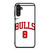 ZACH LAVINE CHICAGO BULLS WHITE Samsung Galaxy A14 Case