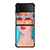 LISA BLACK PINK FACE Samsung Galaxy Z FLip4 5G Case Cover