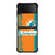 MIAMI DOLPHINS WALPPAPER NFL Samsung Galaxy Z FLip4 5G Case Cover