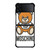 MOSCHINO TOY EMBROIDERED Samsung Galaxy Z FLip4 5G Case Cover