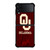 OKLAHOMA SOONERS WOODEN LOGO Samsung Galaxy Z FLip4 5G Case Cover